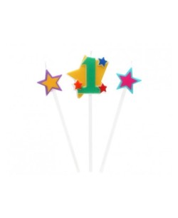 VELA ESTRELLAS Nº1 COLORES