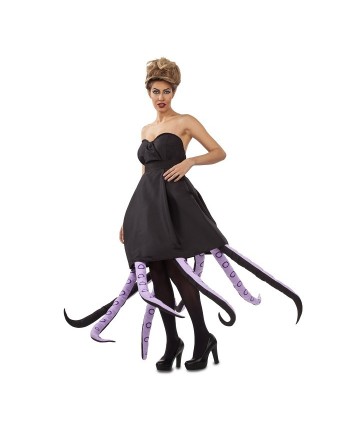 DISFRAZ DE PULPO NEGRO MUJER