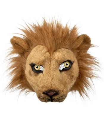 CARETA LEON PELUCHE CON GOMA