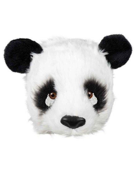 CARETA OSO PANDA PELUCHE CON GOMA