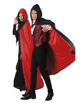 CAPA REVERSIBLE ROJO Y NEGRO