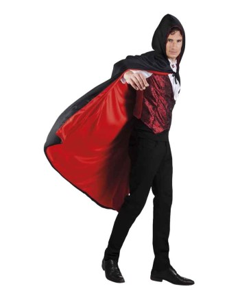 CAPA REVERSIBLE ROJO Y NEGRO