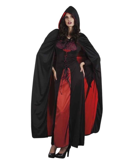 CAPA REVERSIBLE ROJO Y NEGRO