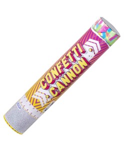 CAÑON CONFETTI MULTICOLOR 28 CM.