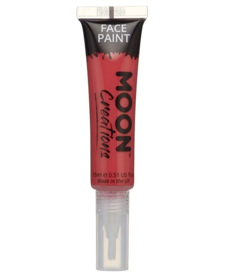 MAQUILLAJE AQUA COLOR ROJO CON APLICADOR 15 ML