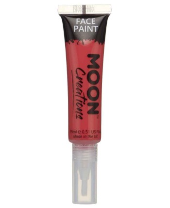 MAQUILLAJE AQUA COLOR ROJO CON APLICADOR 15 ML