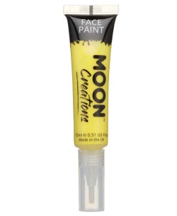 MAQUILLAJE AQUA COLOR AMARILLO CON APLICADOR 15 ML