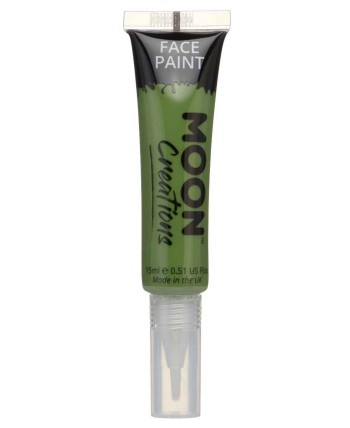 MAQUILLAJE AQUA COLOR VERDE CON APLICADOR 15 ML
