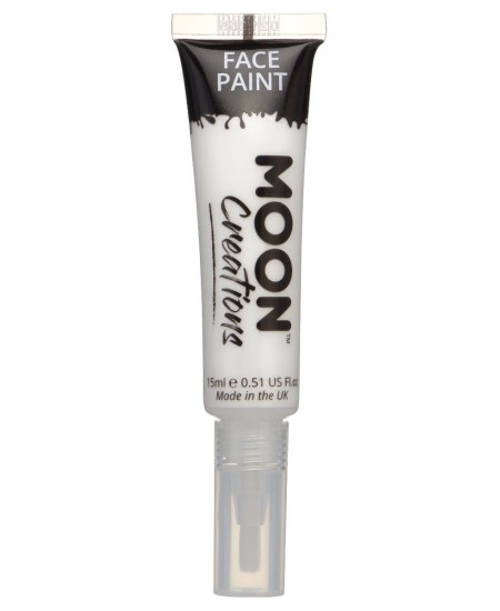 MAQUILLAJE AQUA COLOR BLANCO CON APLICADOR 15 ML