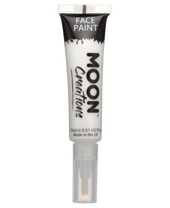 MAQUILLAJE AQUA COLOR BLANCO CON APLICADOR 15 ML