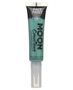 MAQUILLAJE AQUA COLOR TURQUESA CON APLICADOR 15 ML