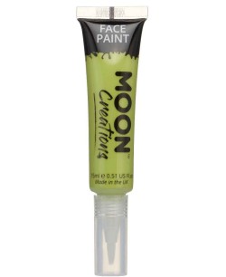 MAQUILLAJE AQUA COLOR VERDE LIMA CON APLICADOR 15 ML