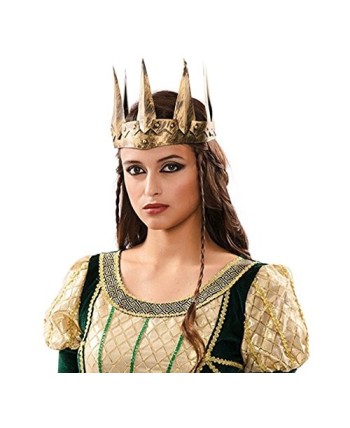 CORONA DE REINA DORADA PICOS DELUXE