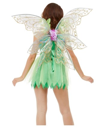 ALAS HADA CON FLOR MORADA ALAS HADA CON FLOR MORADA