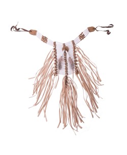 COLLAR INDIO BLANCO
