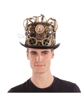 CHISTERA STEAMPUNK MECANISMOS CON LUZ