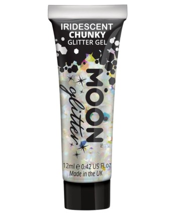 PURPURINA CHUNKY CON GEL BLANCA