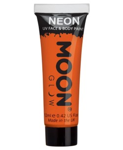 MAQUILLAJE NEON UV NARANJA