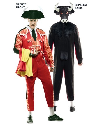 DISFRAZ DE TORERO ROJO TORO DOUBLE FUN