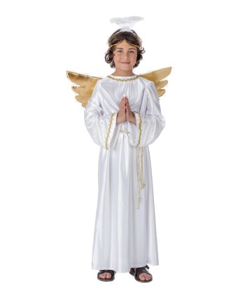DISFRAZ DE ANGEL ALAS DORADAS