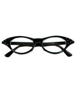 GAFAS CON BRILLANTES NEGRAS 2