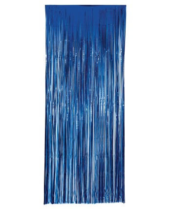 CORTINA LUMALINA AZUL METALIZADA