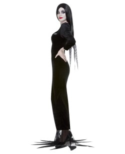 DISFRAZ DE MORTICIA ADDAMS 2