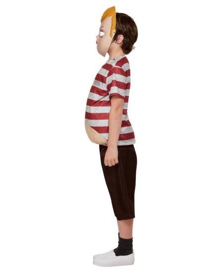 DISFRAZ DE PUGSLEY INFANTIL PARA NIÑO