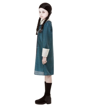 DISFRAZ DE MIERCOLES ADDAMS PARA NIÑA