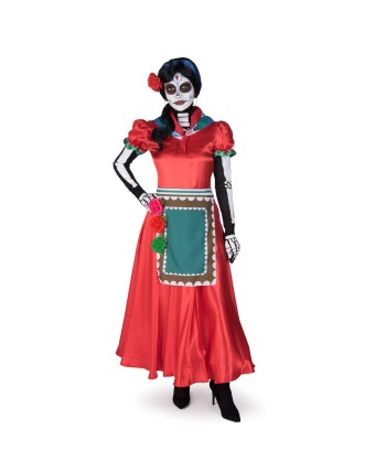 DISFRAZ DE ESQUELETO KATRINA ROSABELLA PARA MUJER