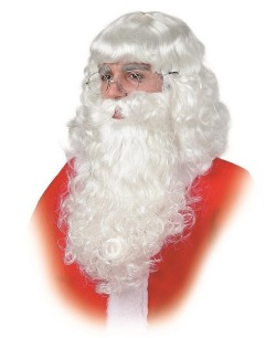 PELUCA Y BARBA PAPA NOEL EXTRA