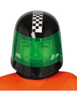 CASCO PILOTO FORMULA 1 NEGRO INFANTIL