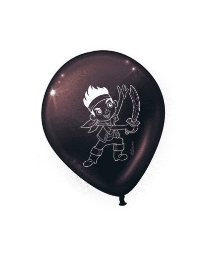 GLOBOS JAKE Y LOS PIRATAS 8 UNIDADES