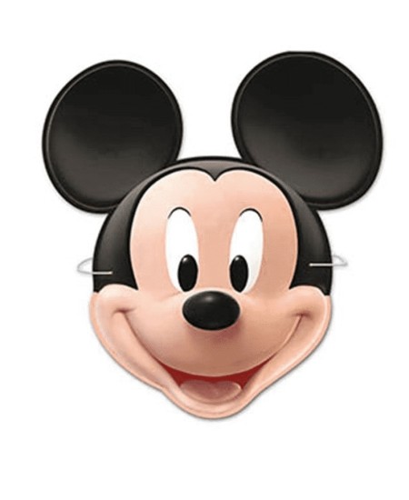 CARETAS MICKEY 6 UNIDADES