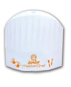 GORRO DE COCINERO MASTER CHEF JUNIOR