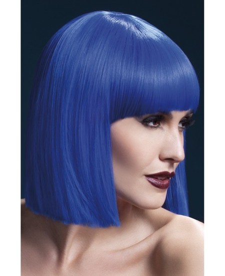 PELUCA LOLA AZUL CALIDAD DE LUJO