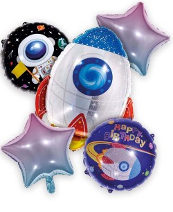 BOUQUET DE GLOBOS COHETE