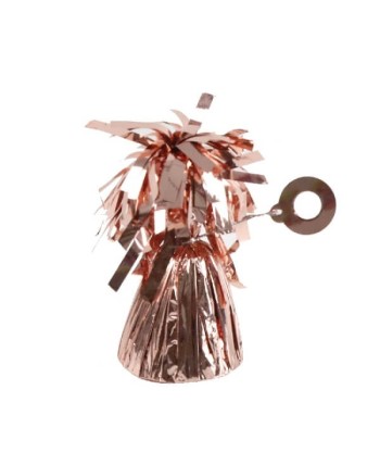 PESO PARA BOUQUET DE GLOBOS ROSA ORO 150GR.