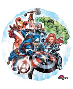 GLOBO DE HELIO AVENGERS SUPERHEROES