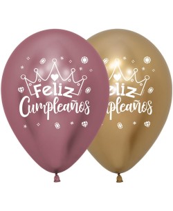 GLOBOS FELIZ CUMPLEAÑOS CORONA