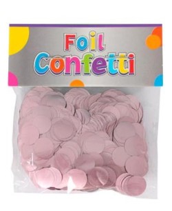 CONFETTI ORO ROSA SATINADO