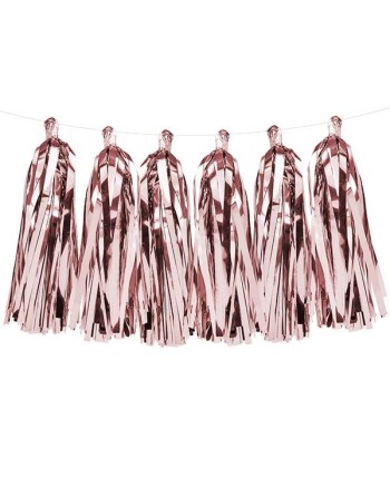 TASSEL ROSA ORO PARA DECORAR