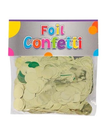 CONFETTI ORO ORO METALICO 10MM
