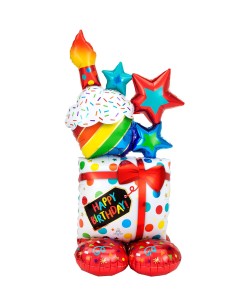 GLOBO REGALO DE CUMPLEAÑOS AIRLOONZ