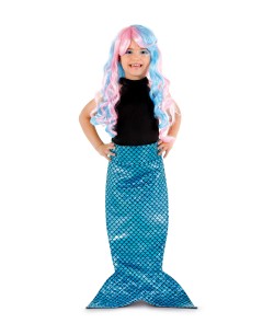 COLA DE SIRENA AZUL PARA NIÑA
