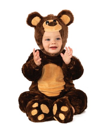 DISFRAZ DE OSO TEDDY PARA BEBE