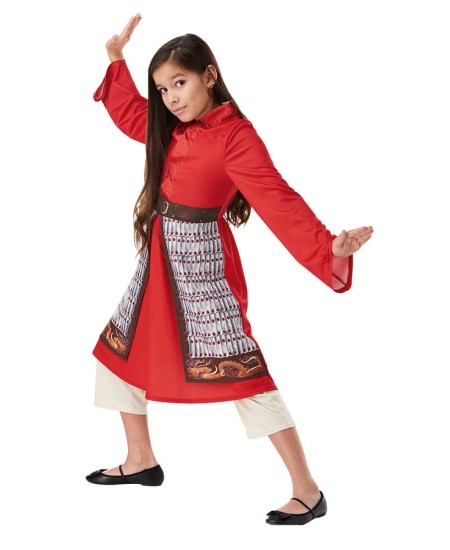 DISFRAZ DE MULAN LIVE ACTION CLASSIC PARA NIÑA
