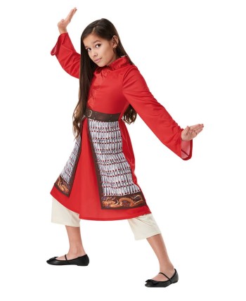 DISFRAZ DE MULAN LIVE ACTION CLASSIC PARA NIÑA