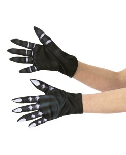 GUANTES PANTERA NEGRA INFANTILES