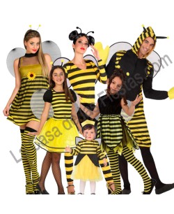 DISFRAZ GRUPO ABEJAS MARGARITA